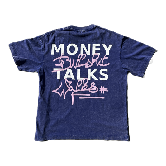 PRE-ORDER: Money Talks Tee - Blue