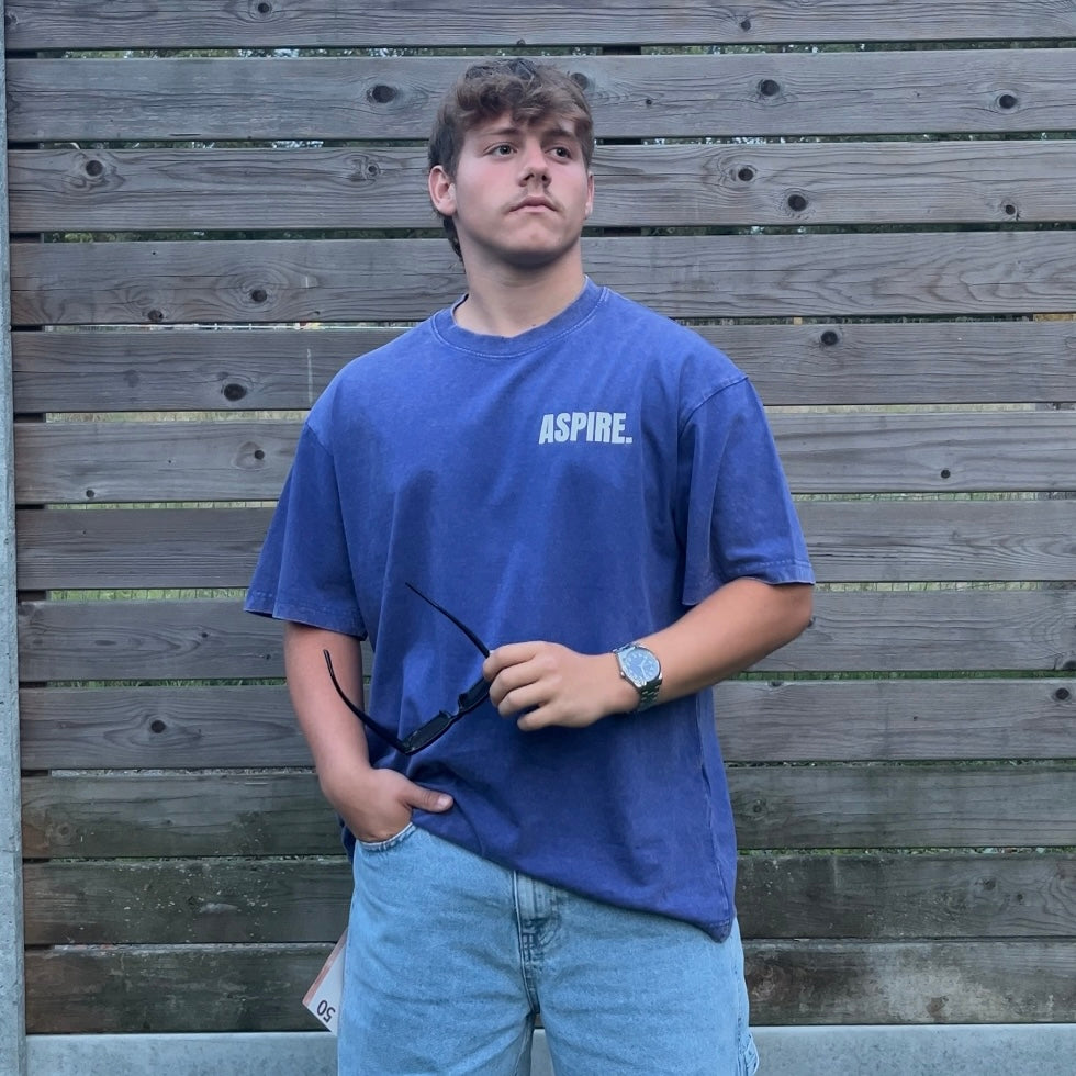 Money Talks Tee - Blue
